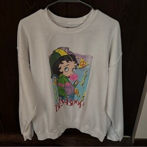 Betty Boop Women’s M 80s Crewneck